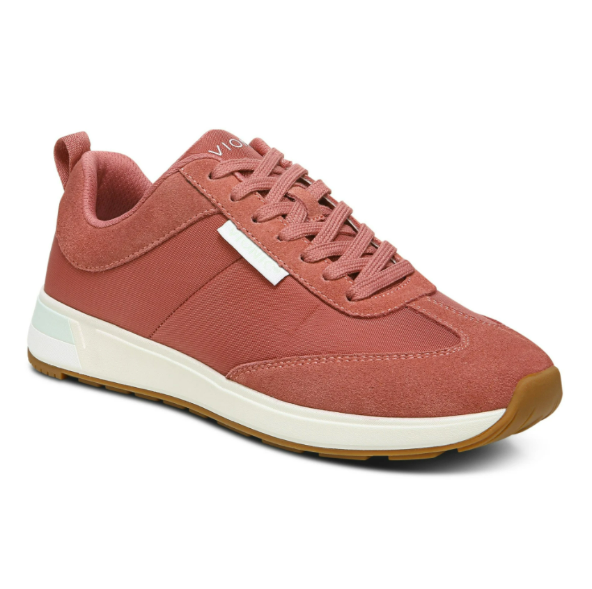 Vionic Breilyn women's sneaker, a walking shoe with a built-in arch support footbed