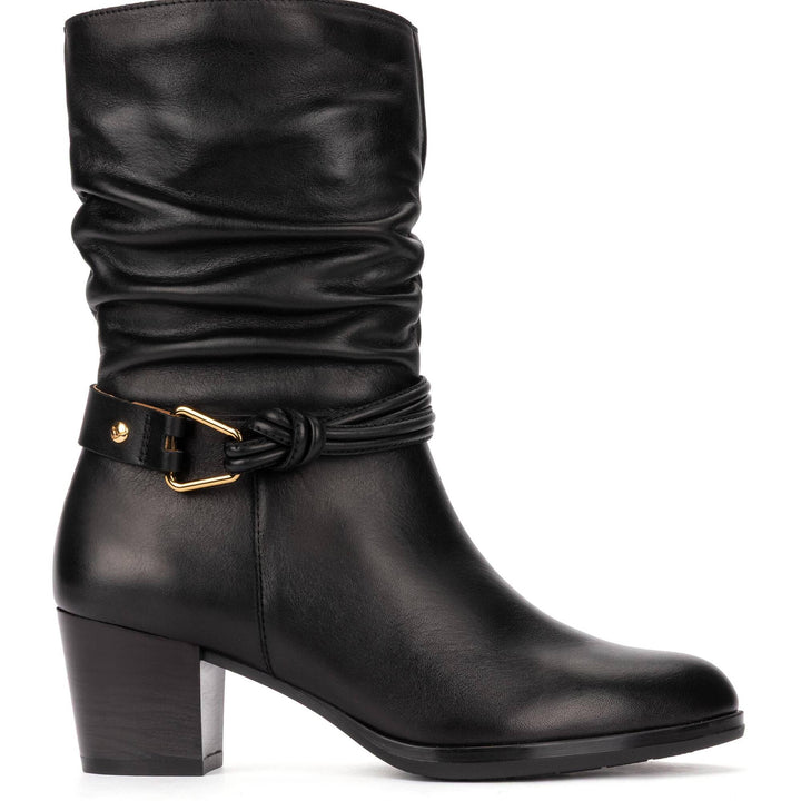 Pikolinos Zamora W0E-9787 black boot, side view