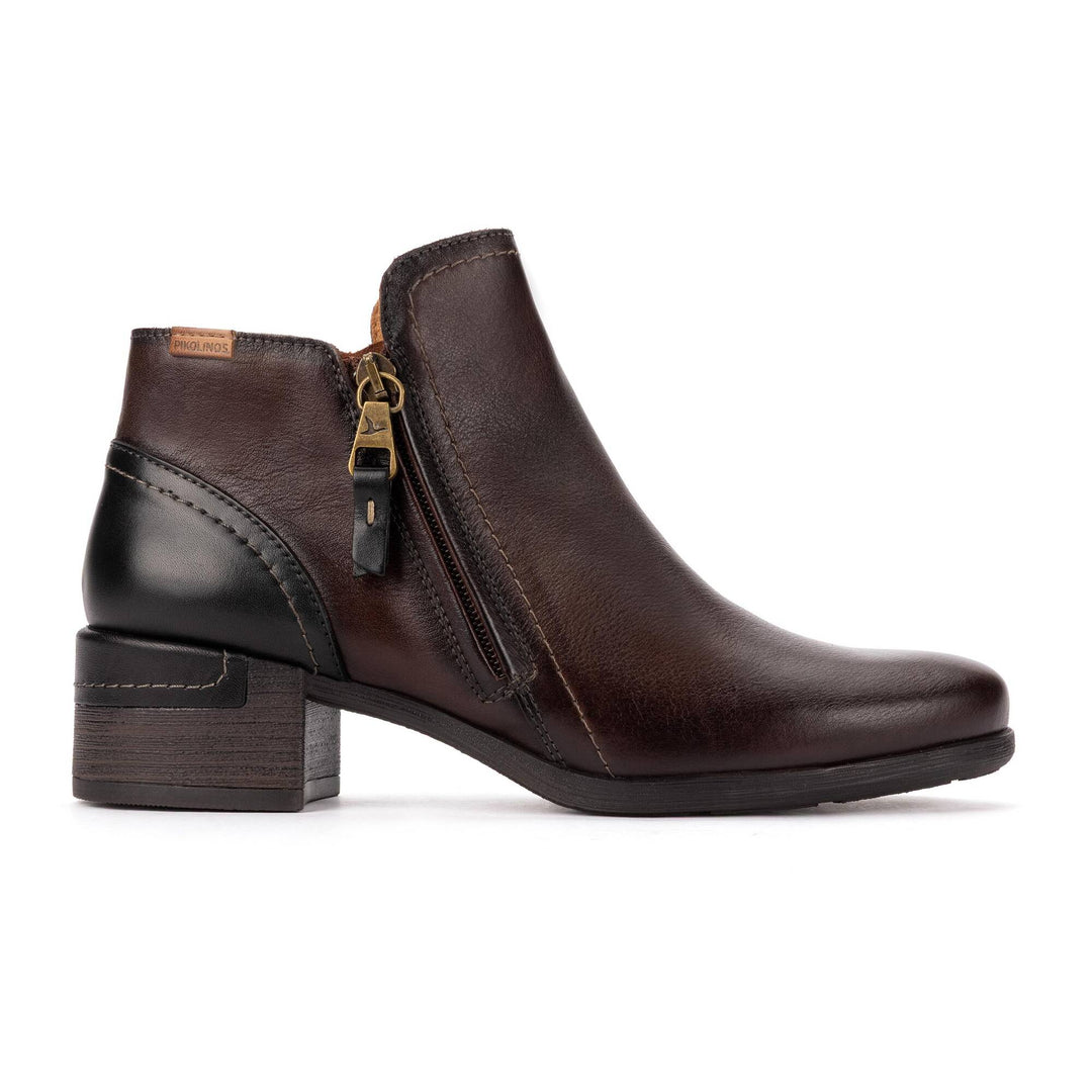 Pikolinos Malaga W6W-8648 Caoba ankle boot, side view