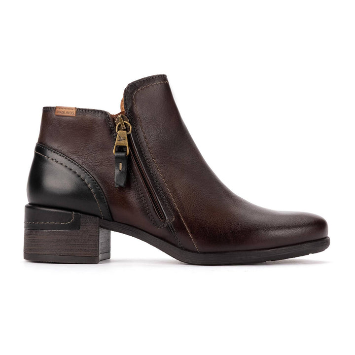 Pikolinos Malaga W6W-8648 Caoba ankle boot, side view