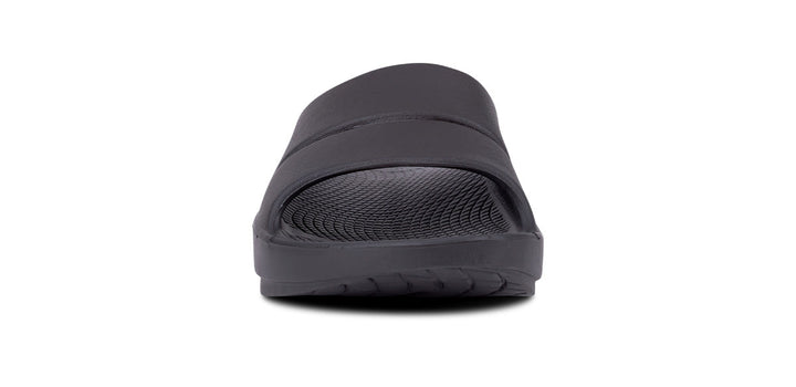 OOFOS OOahh slide sandal in Black, alternate view