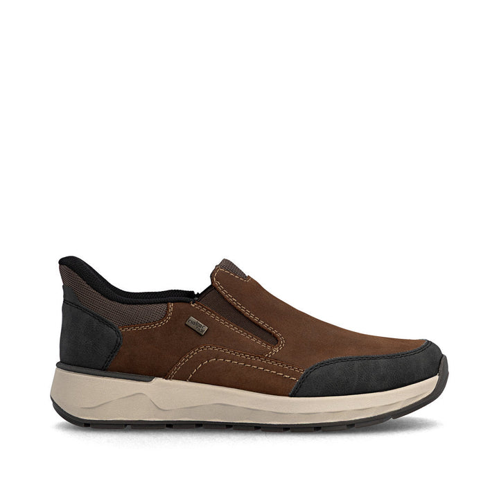 Rieker Bruce 51 black and brown shoes, product detail