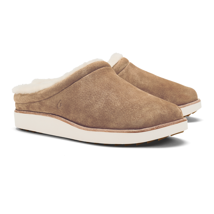 OLUKAI SLIP TAN GLD