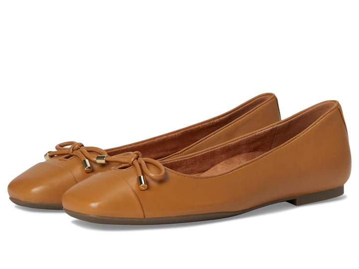 KLARA FLAT CML LTHR