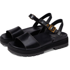 Vionic Jamie Women's Leather Sandal - Black