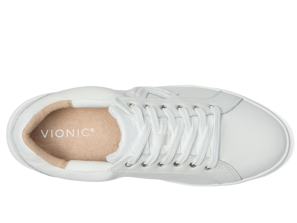 Vionic Kearny Women's Leather Sneaker - Black – view 2