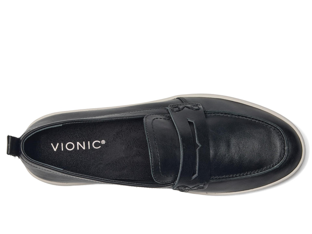 Vionic Uptown Women's Leather Loafer - Black – view 2