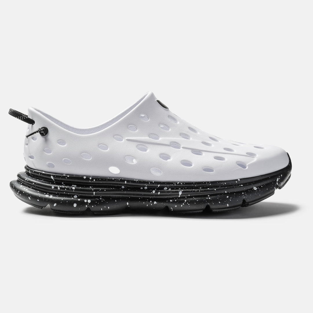 Kane Revive - White / Black Speckle - profile view