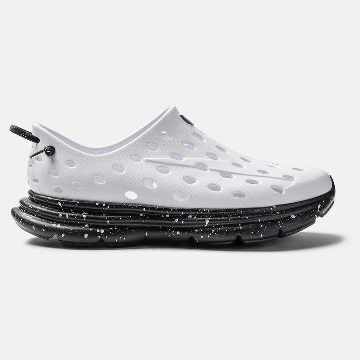 Kane Revive - White / Black Speckle - profile view