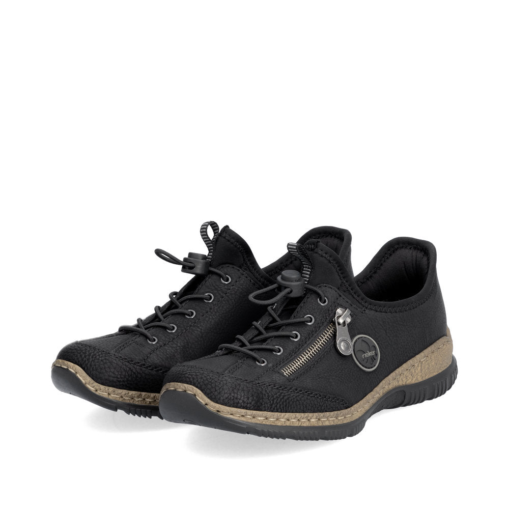 Rieker Nikita 67 Women's Sneaker - Black