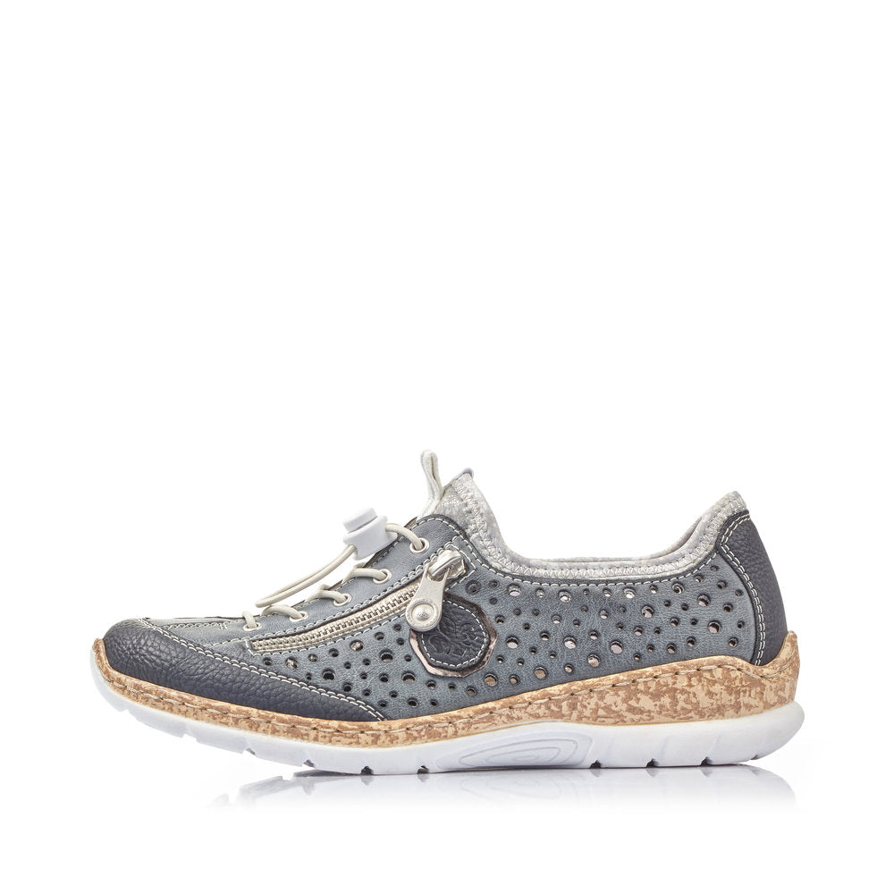 Rieker Nikita P6 Women's Sneaker - Atlantic – view 2