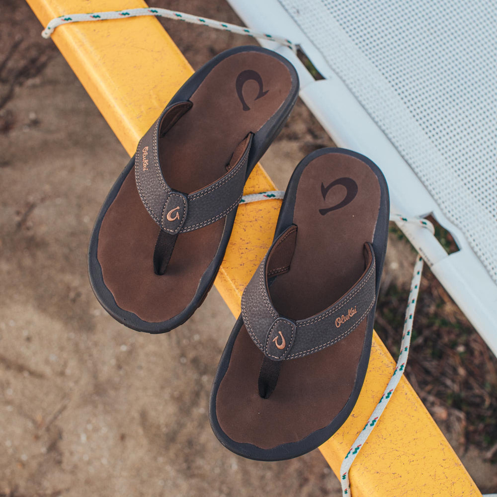 OluKai Ohana Men's Flip-Flop - Dark Java – view 2 of 5