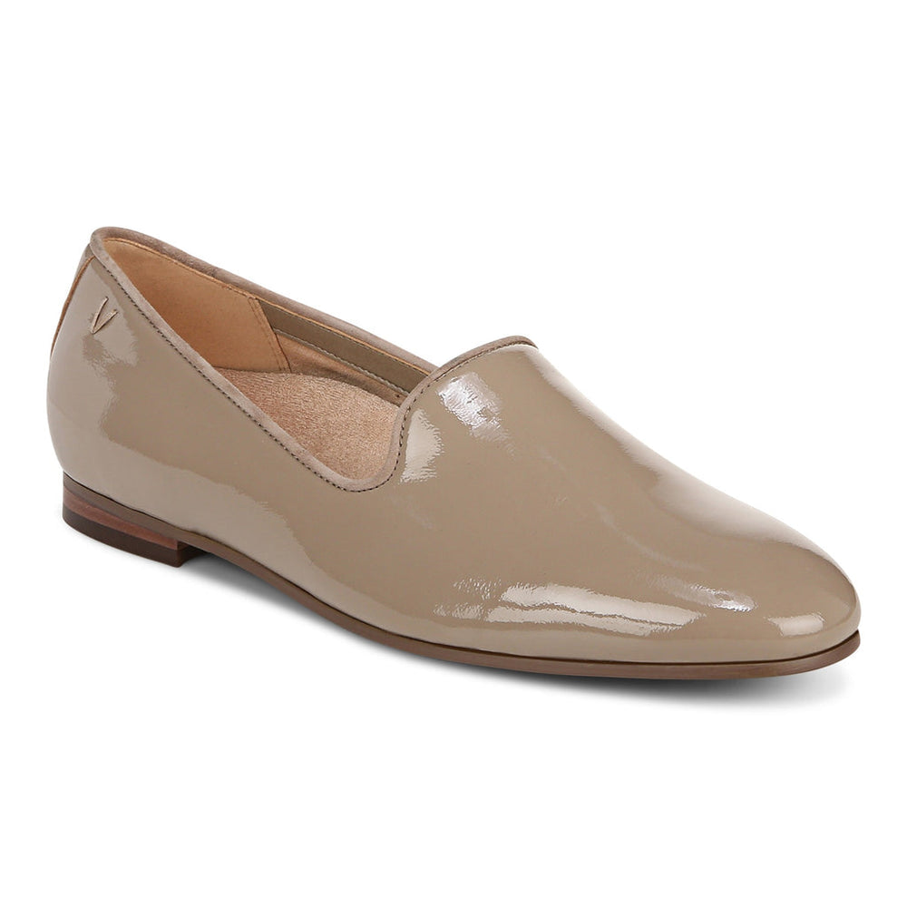 Vionic Willa Women's Patent Slip-On Wedge - Taupe – view 2