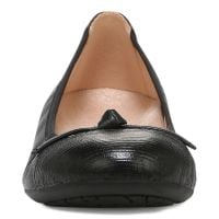 Vionic Amorie Women's Leather Flat - Black