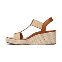 Vionic Calera Women's Leather Wedge - Camel – view 2