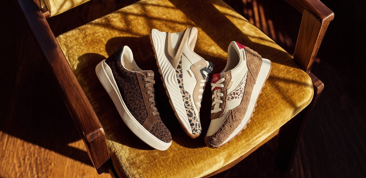 Kizik hero banner - lifestyle sneakers