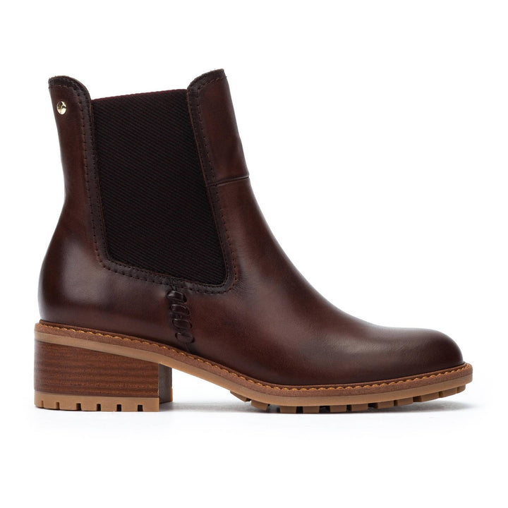 PIKOLINOS Medina caoba leather Chelsea boot with elastic gusset