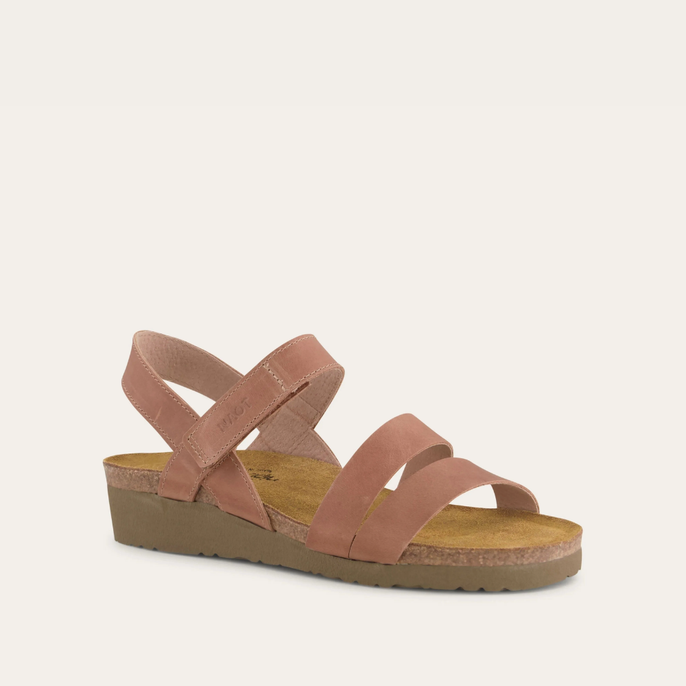 Naot Kayla women's sandal in Latte, alternate side view