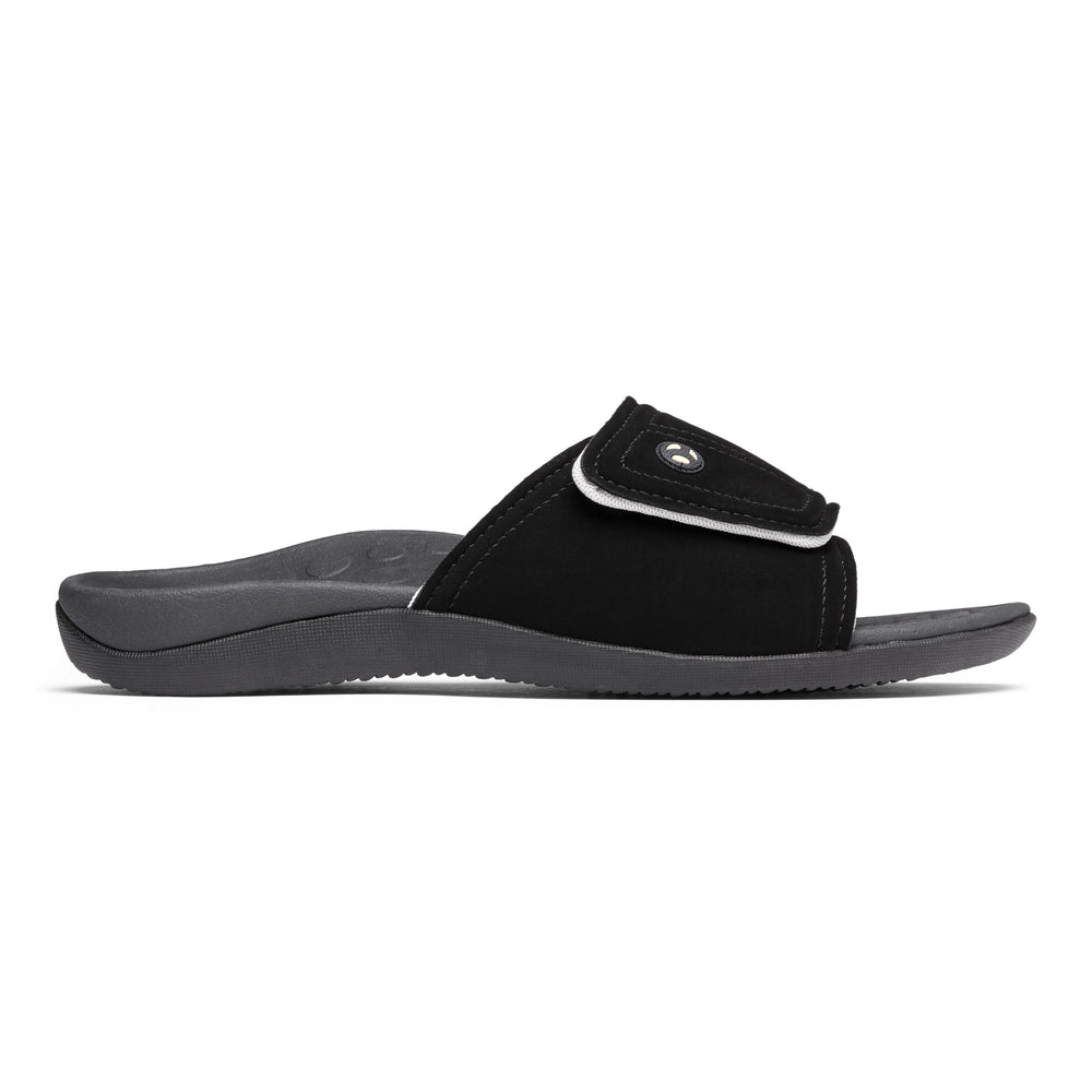 Kiwi Slide Black Sandal by Vionic – additional view 2 of 6